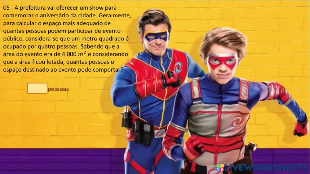 Área de figuras planas