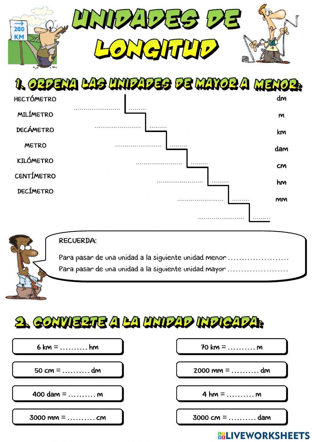 Evaluación de longitud