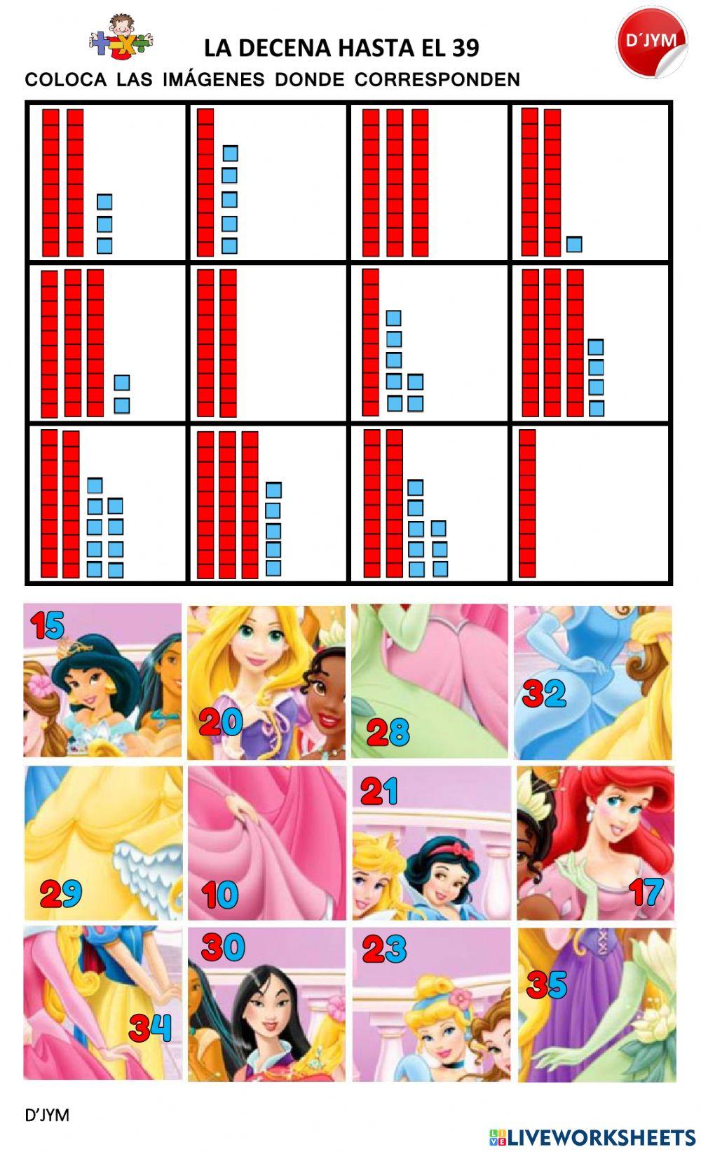 La decena - Determinación por bloques