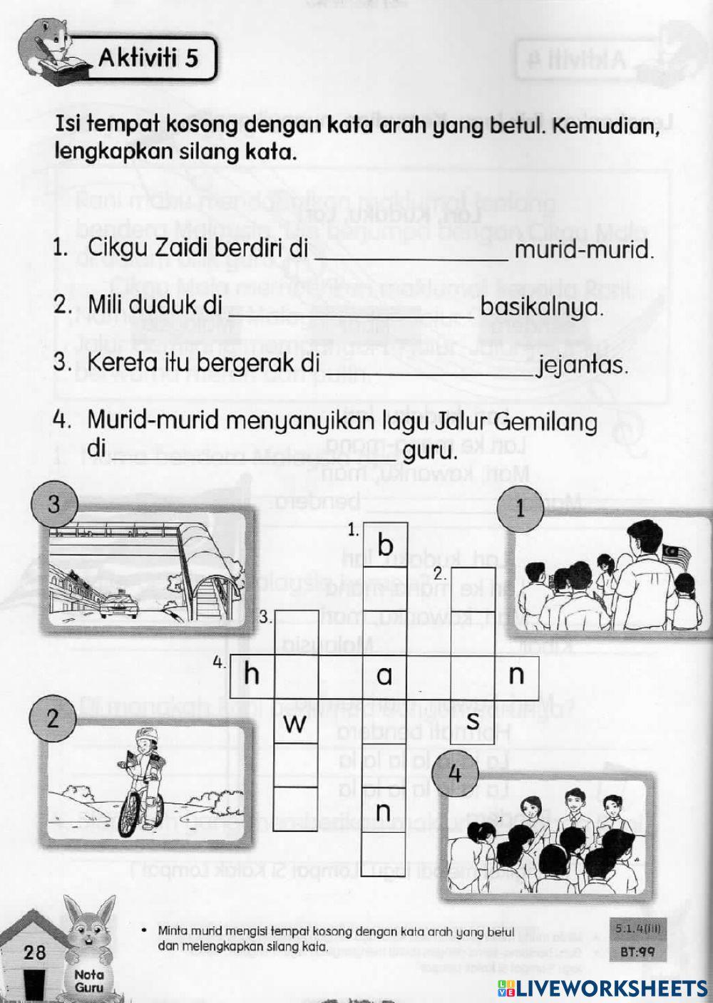 Buku Aktiviti Jilid 2 ms 28