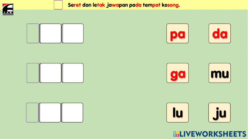Set5 Modul Edusuka (Vokal u-a) Set5 Modul Edusuka (Vokal u-a)