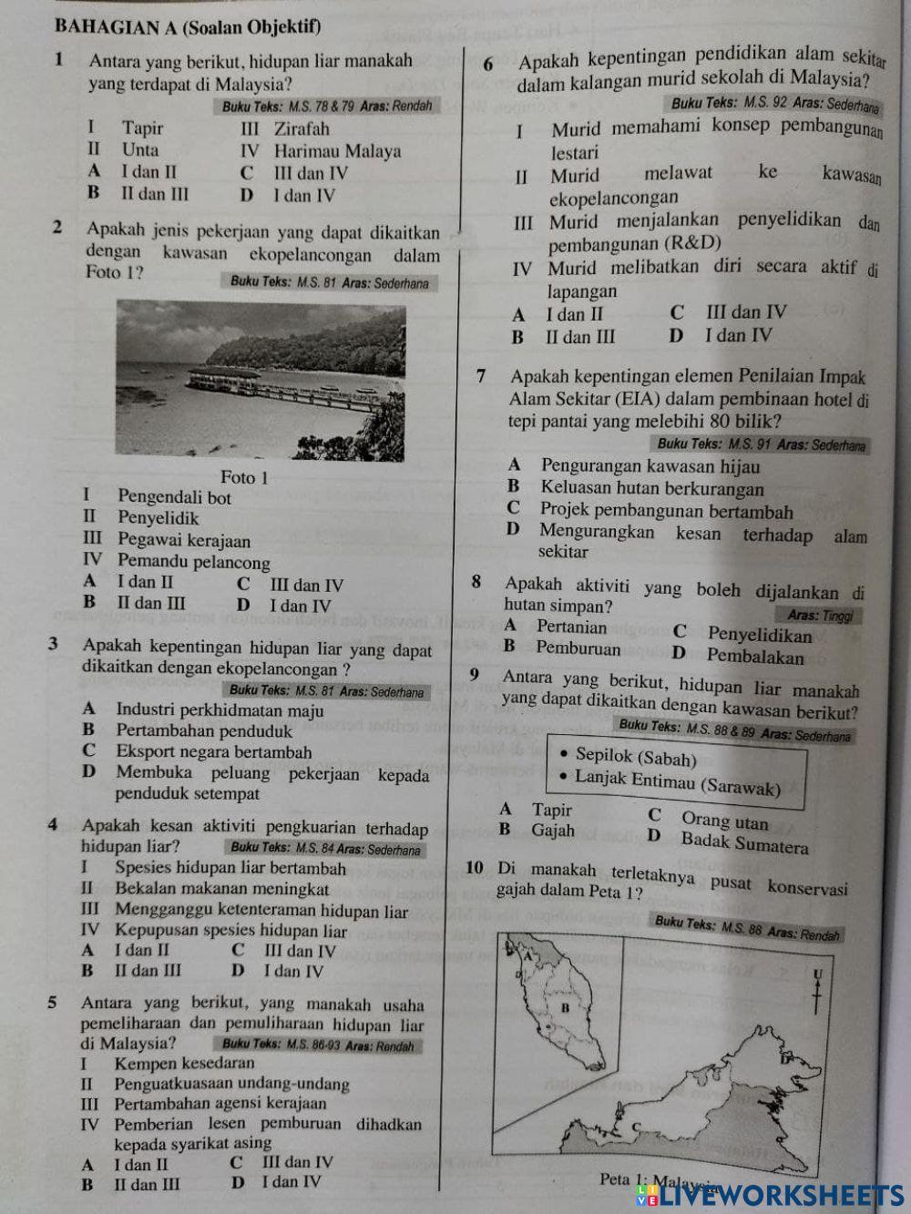 Bab 5: hidupan liar di malaysia