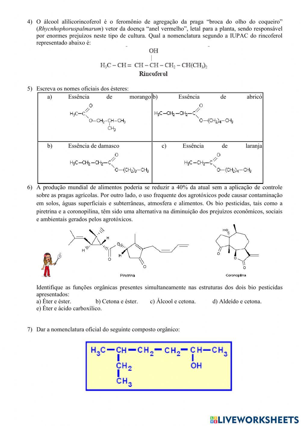 Nomenclatura Compostos Oxigenados 2
