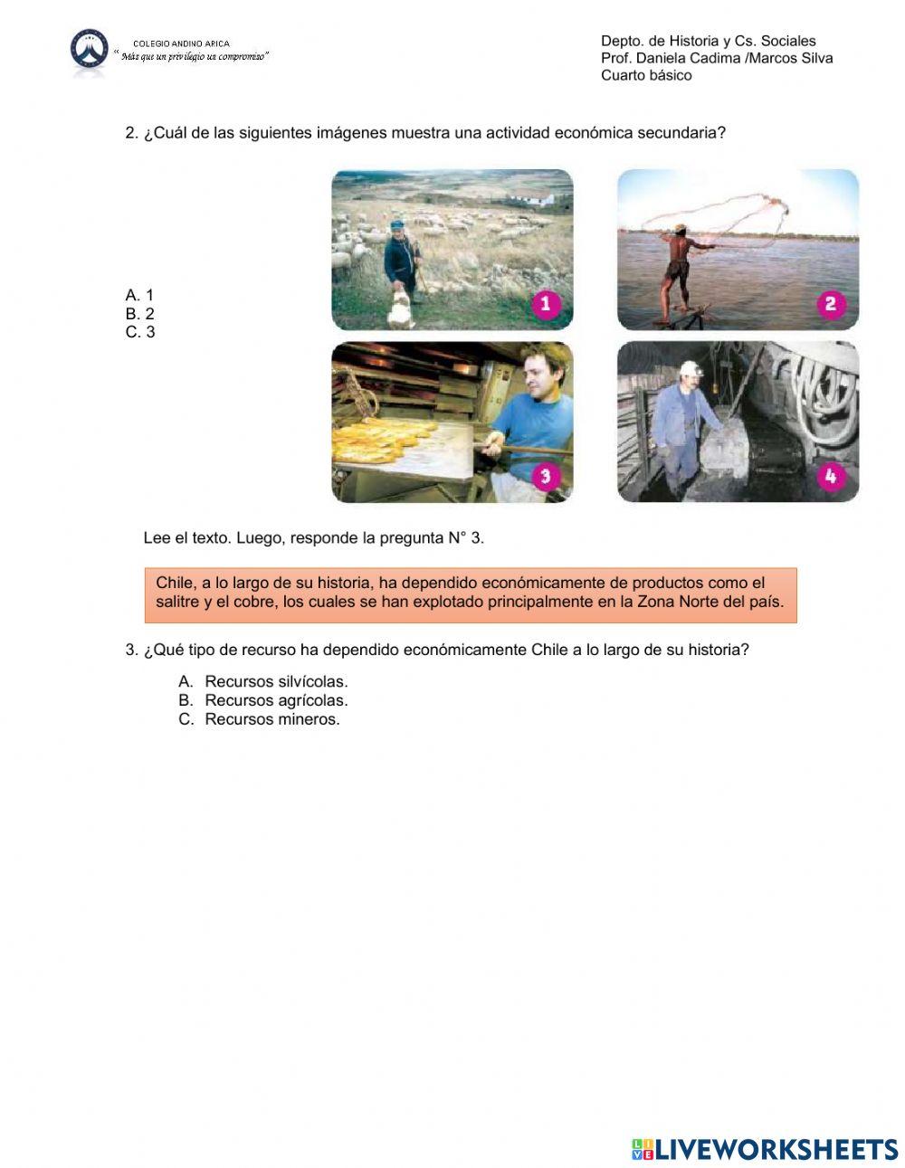 Prueba: Como me relaciono con la Tierra