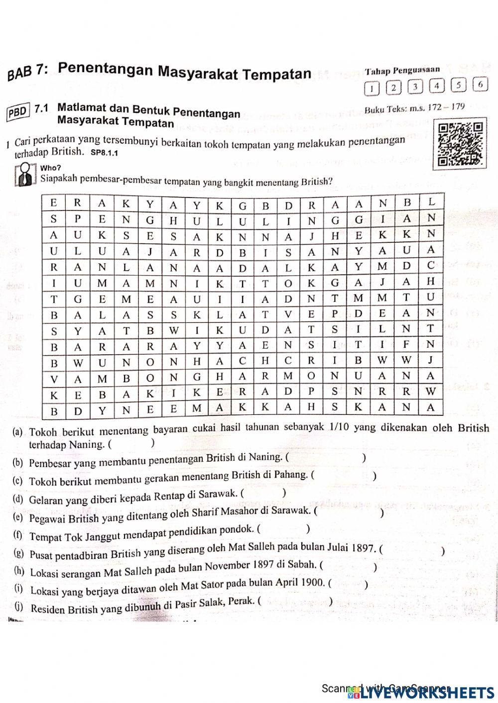 7.1 matlamat dan bentuk penentangan masyarakat tempatan