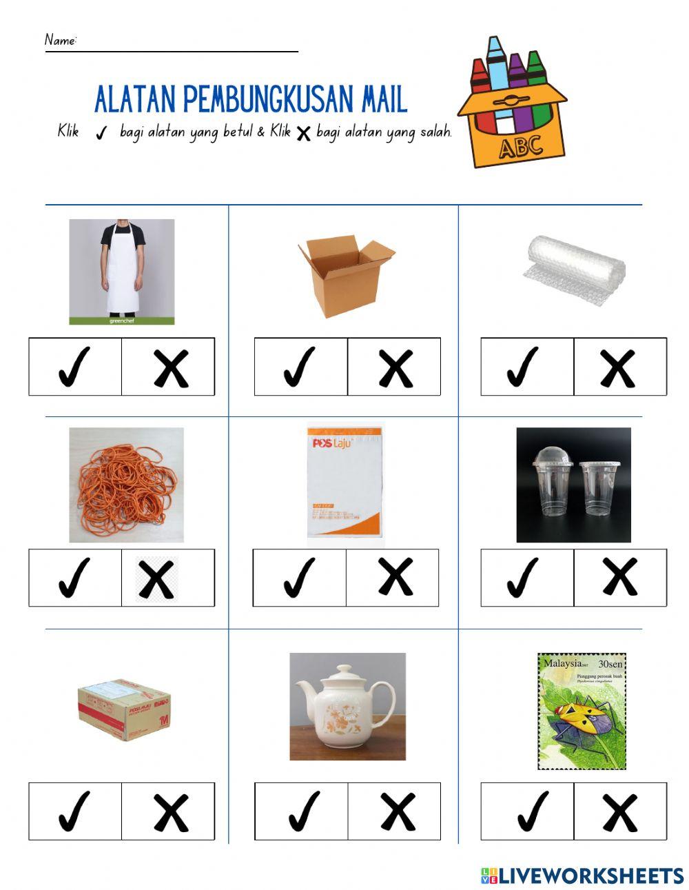 Alatan Pembungkusan Mail