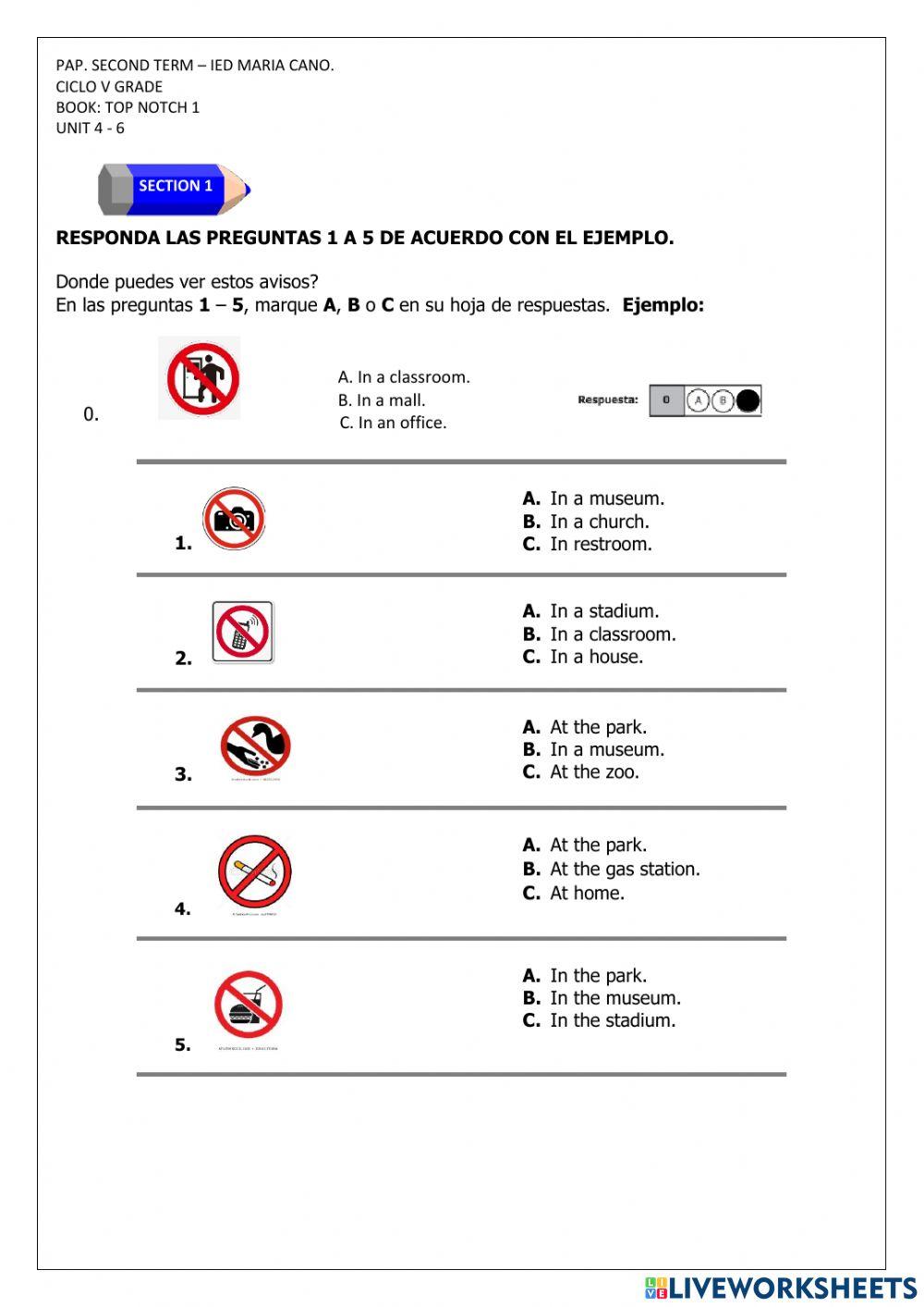 Pap tenth graders - Ciclo V -IED María Cano