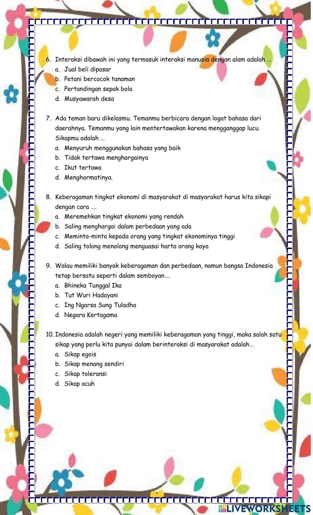 LKS Tema 3 Subtema 1 PB 3 Kelas V (lima)