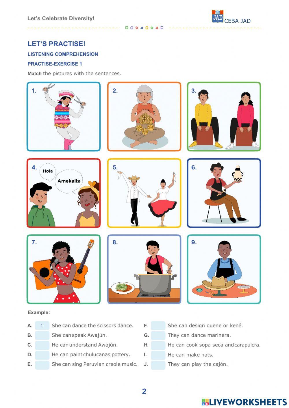 Activity 2: Let’s Celebrate Diversity!