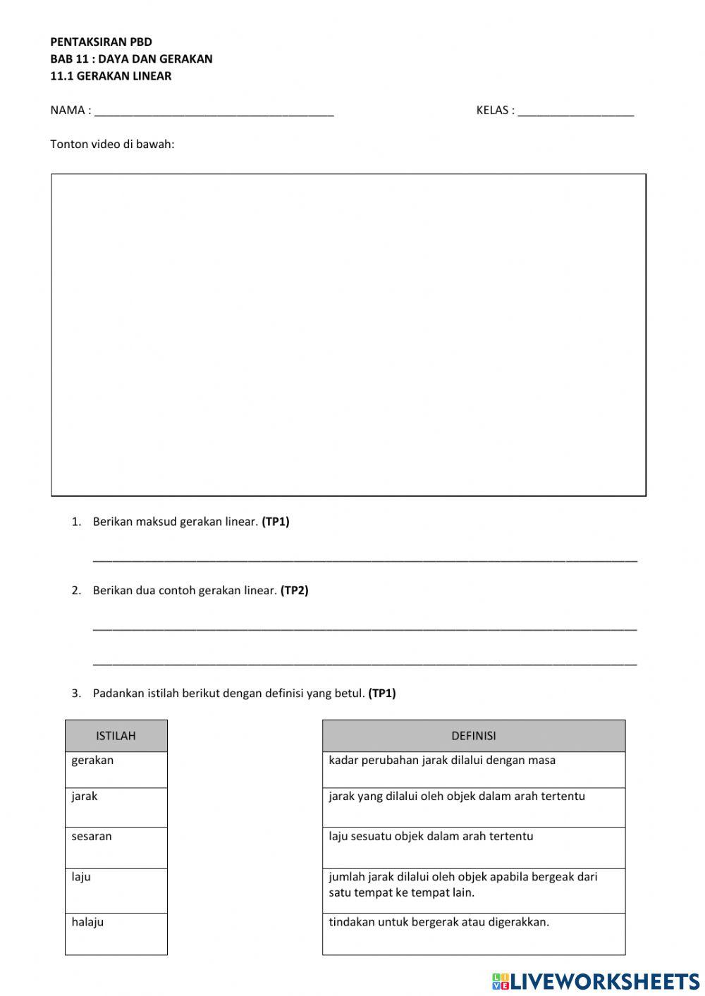 Pentaksiran pbd sains tingkatan 4 (11.1)