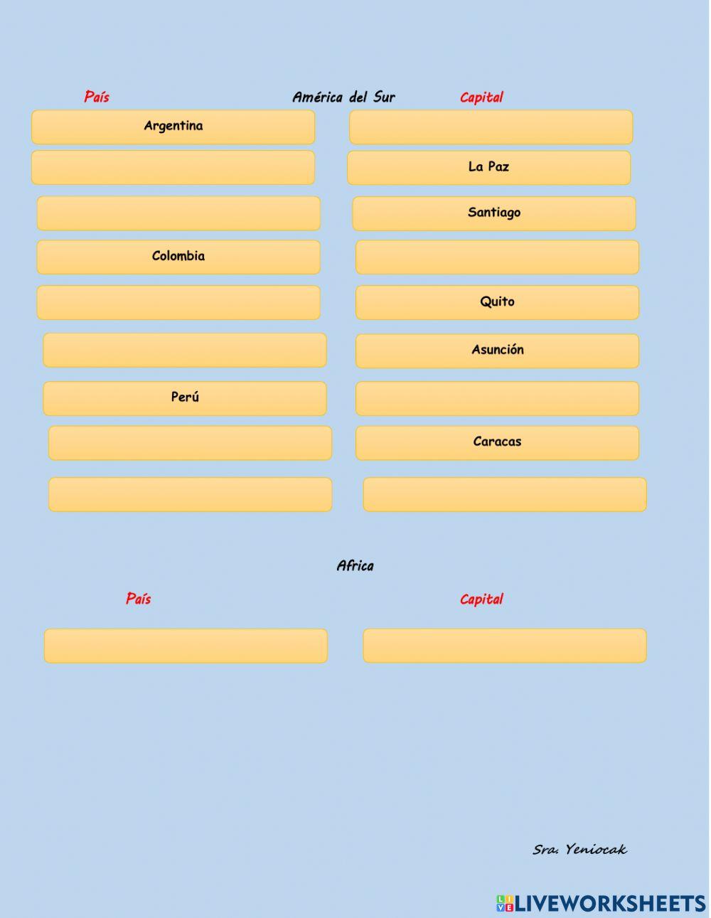 Spanish speaking countries