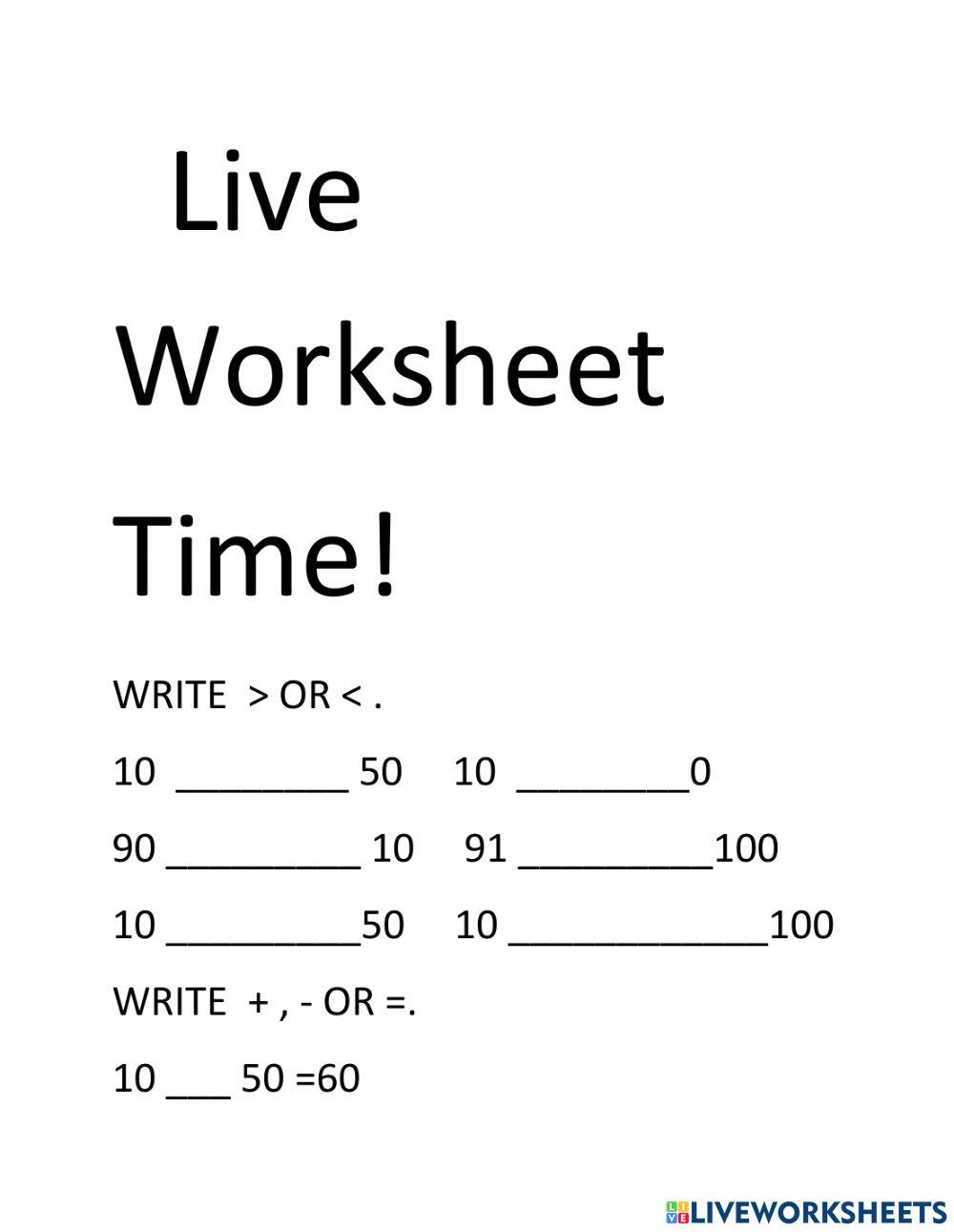 Mathematics Teacher activity | Live Worksheets