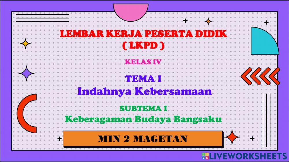 Tema 1 subtema 1 pembelajaran 2