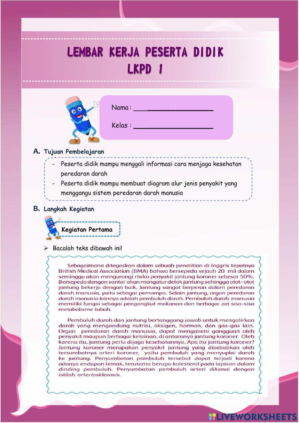 LKPD Kelas 5 Tema 4 Sub Tema 3 Pb 4