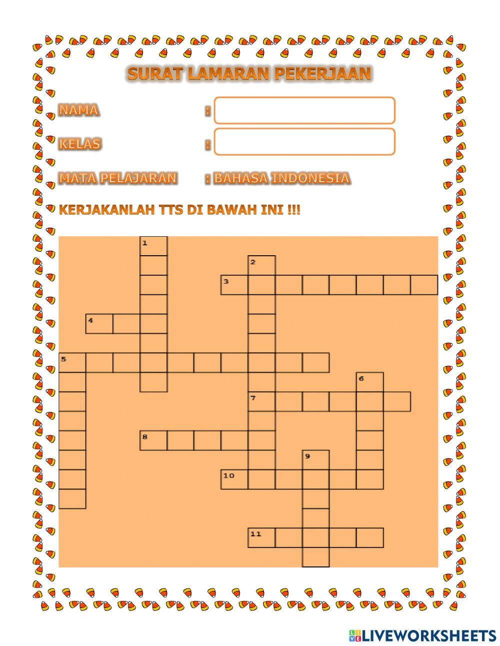 Tts surat lamaran kerja