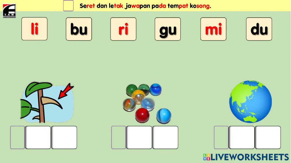 Set6 Modul Edusuka (Vokal u-i)