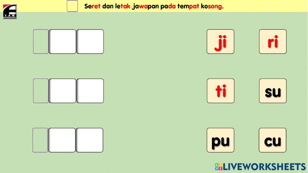 Set6 Modul Edusuka (Vokal u-i)