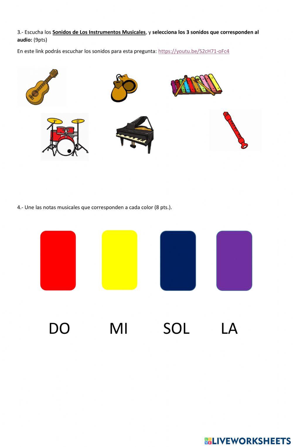 Guía de Avance Sonidos