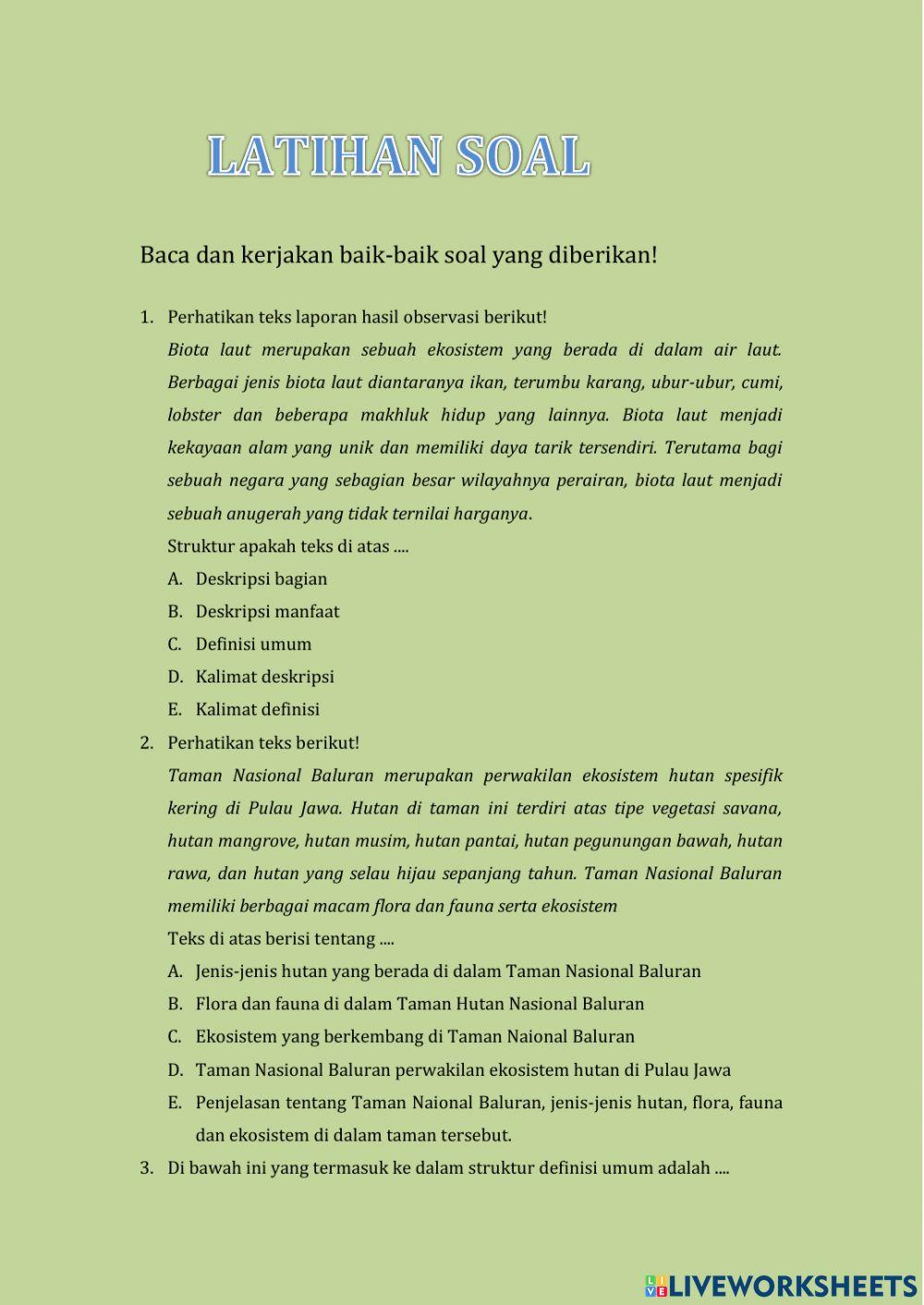 Lkpd bahasa indonesia