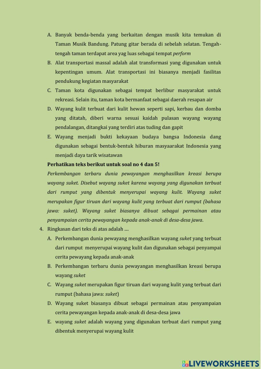 Lkpd bahasa indonesia