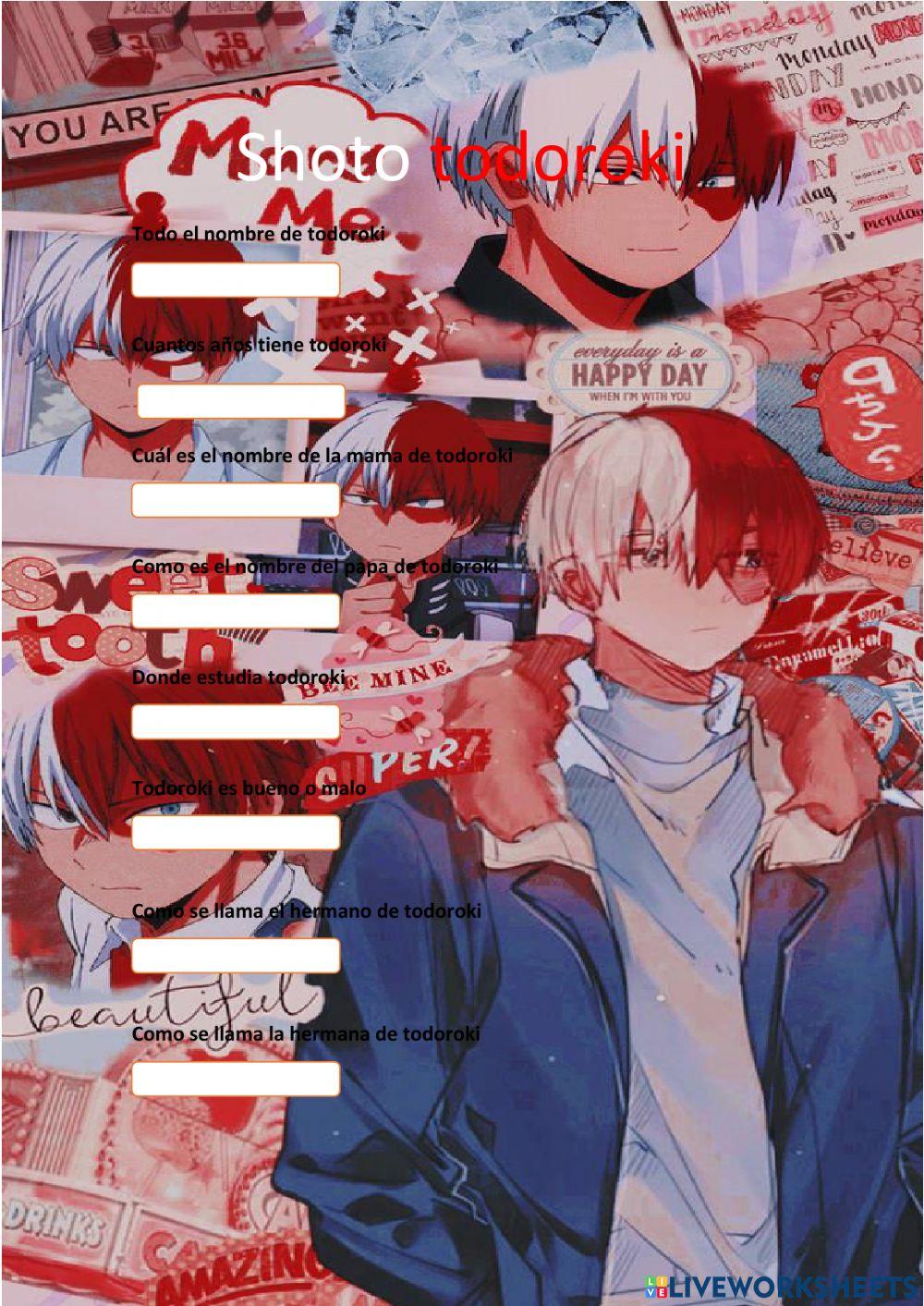 Shoto todoroki