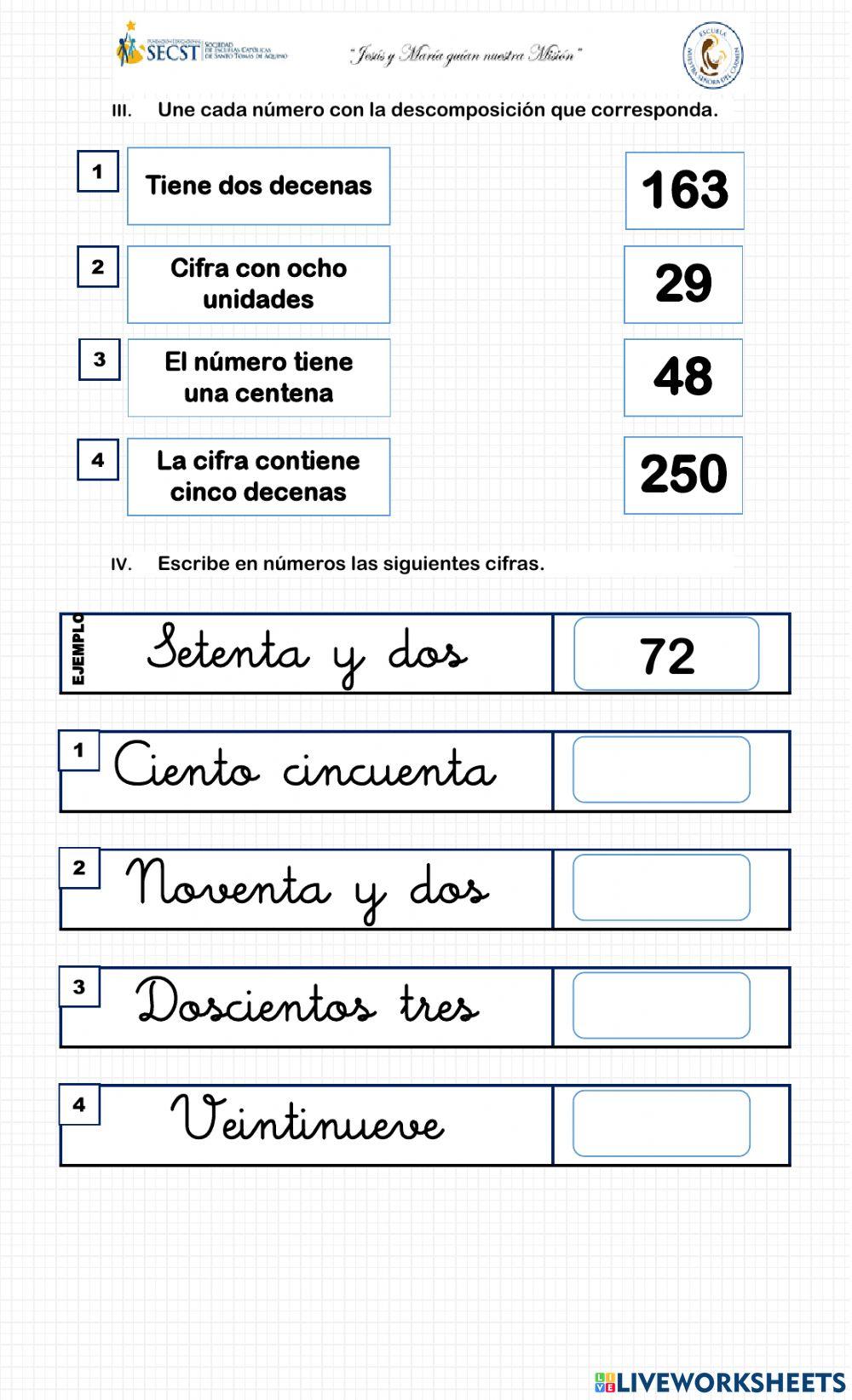 Rutina de matemática N°3
