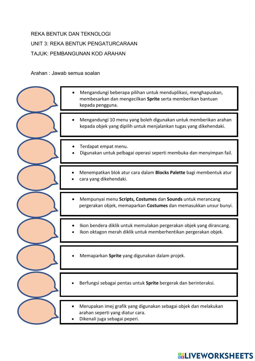 Rbt tahun 4: pembangunan kod arahan