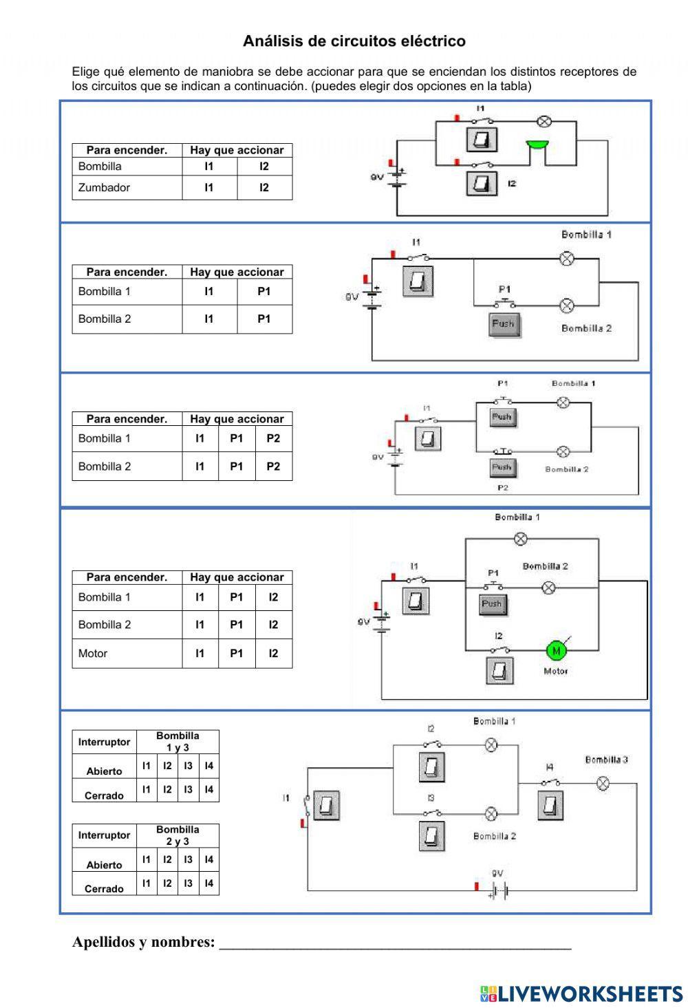 Análisis de circuitos eléctricos