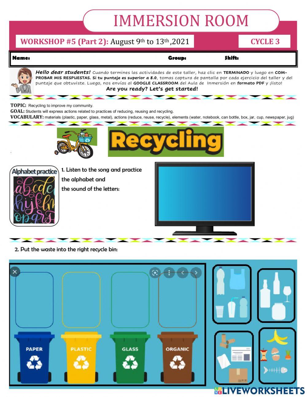 Workshop 5(p2)-C2-RECYCLING