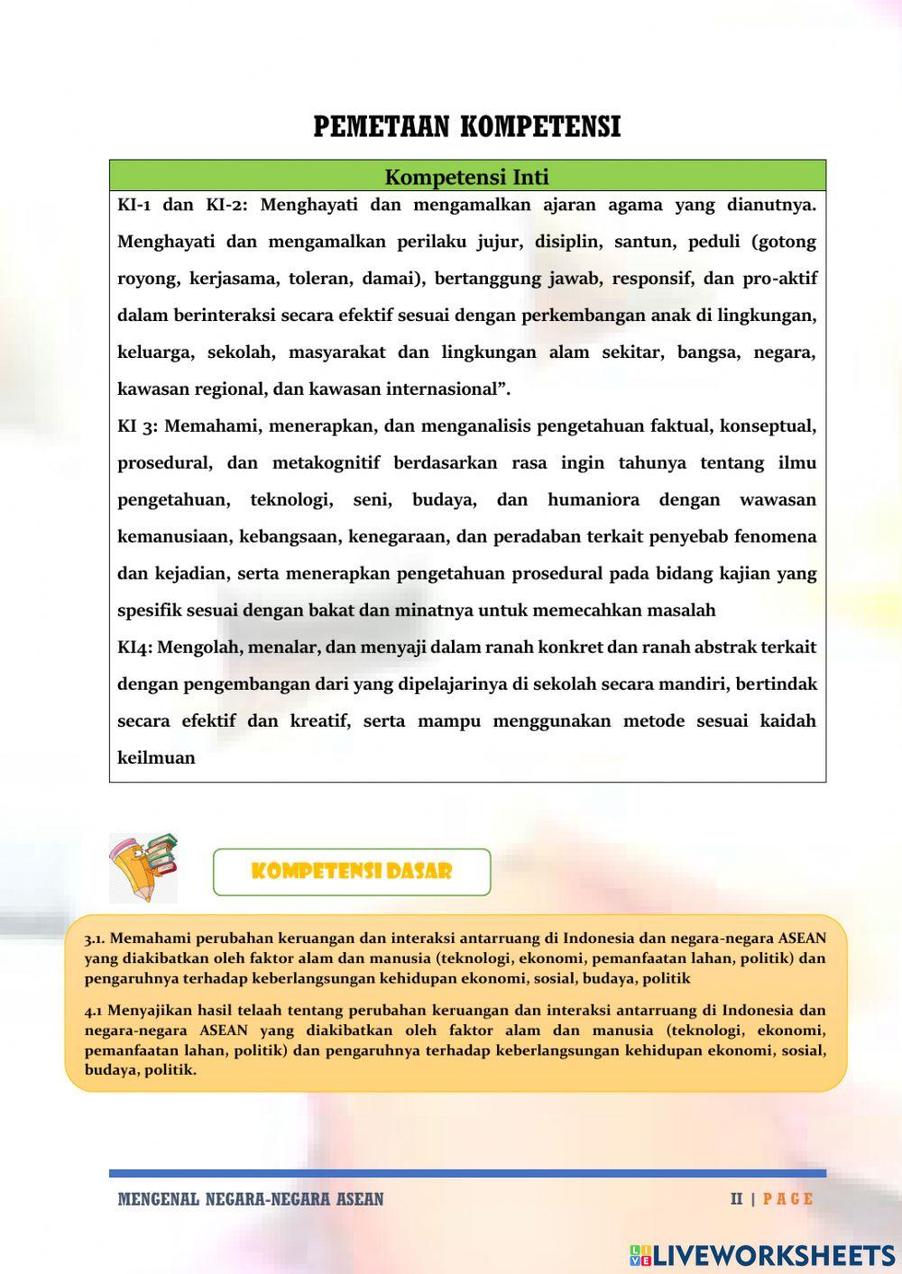 MATERI MENGENAL NEGARA - NEGARA ASEAN