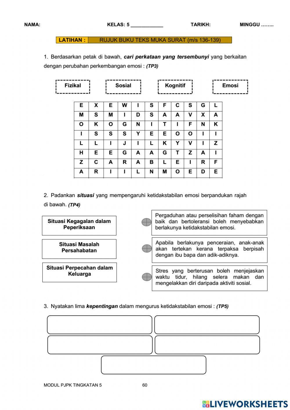 60 pengurusan mental dan emosi
