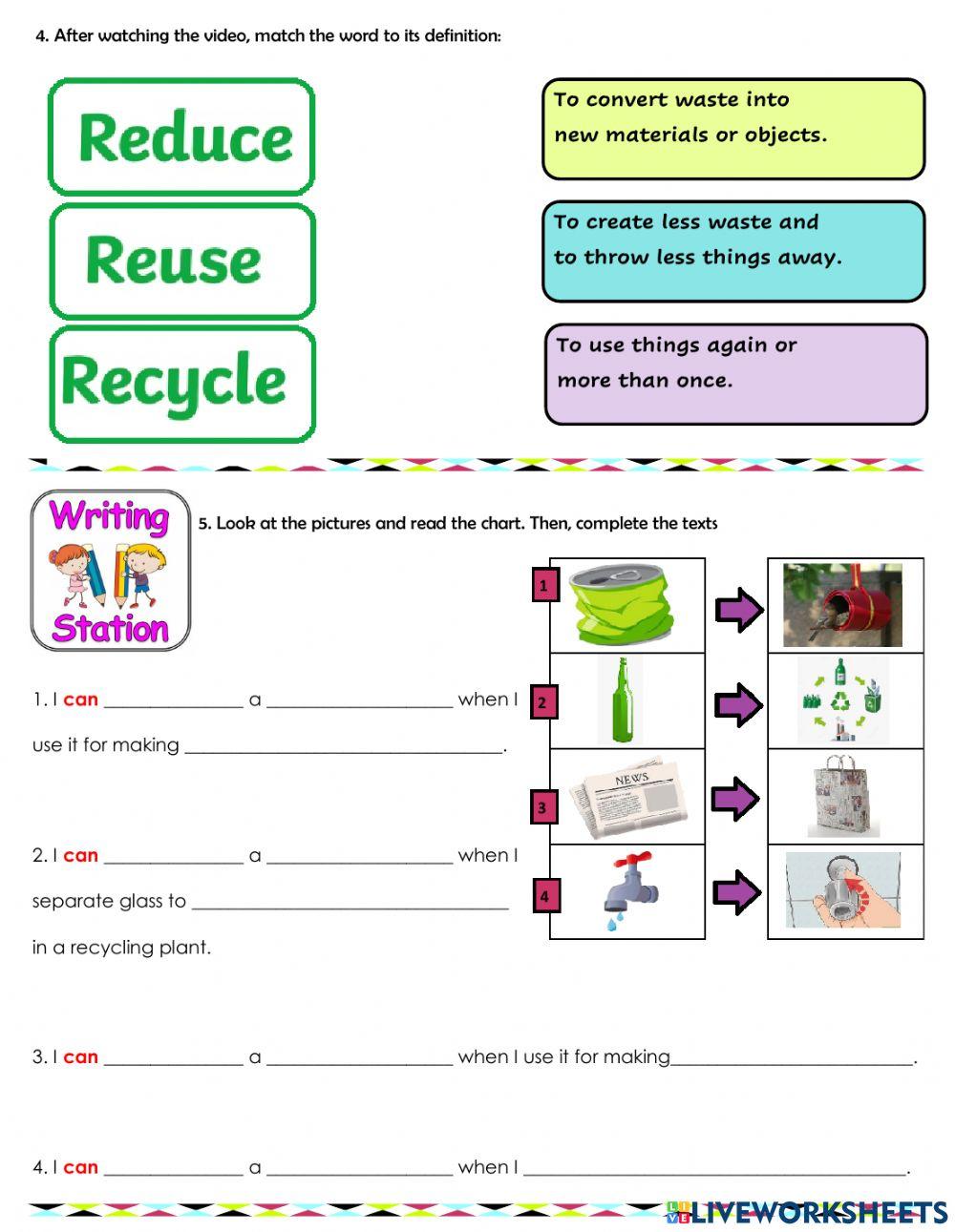 Workshop 5(p1)-C4- RECYCLING