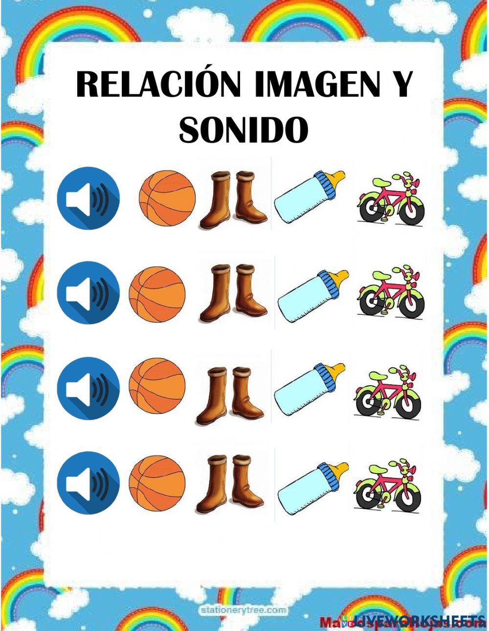 Relación imagen y sonido Bb