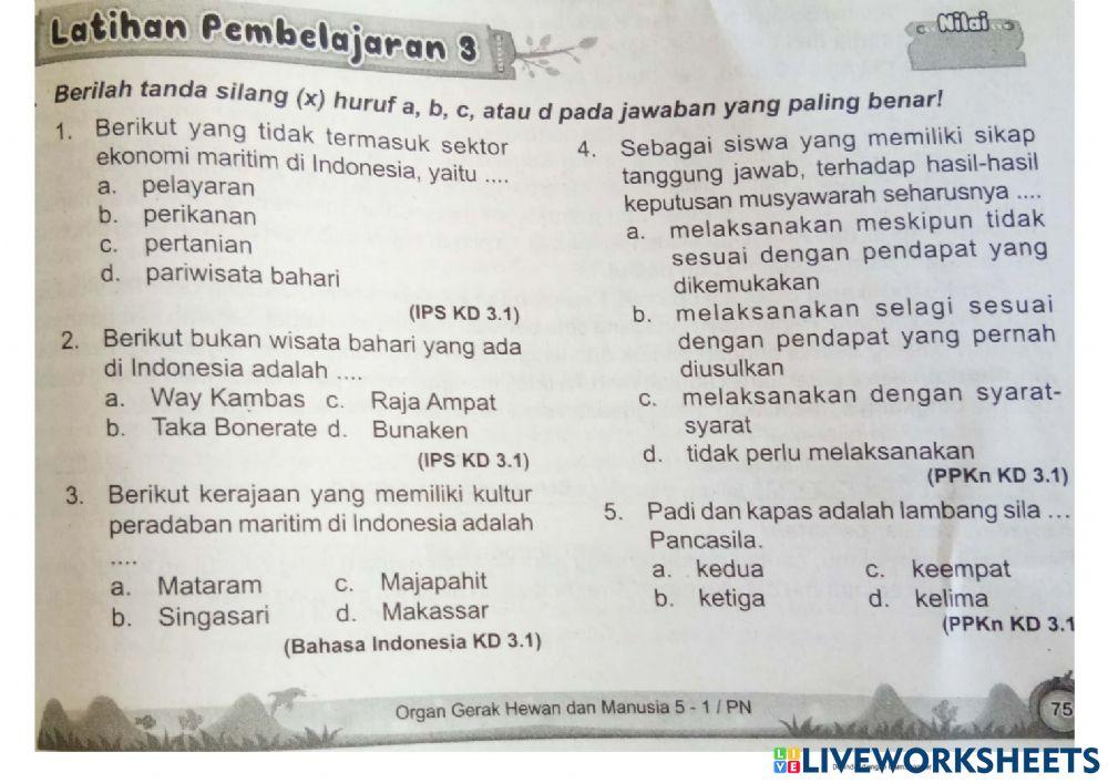 Tema 1 subtema 3 pb 1,2,3 kelas 5