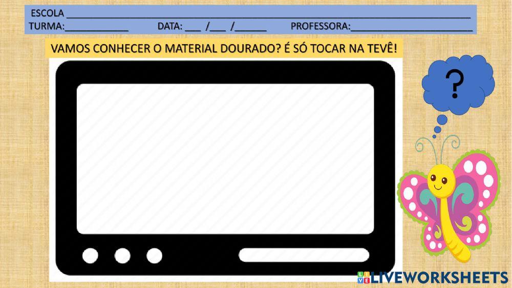 Material dourado