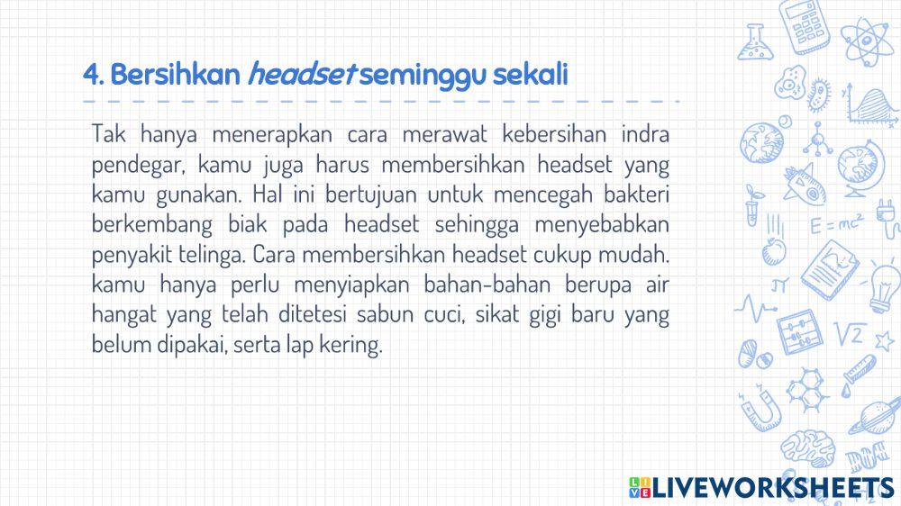 Materi Tema 4 Subtema 2 - Telinga Bag. 1