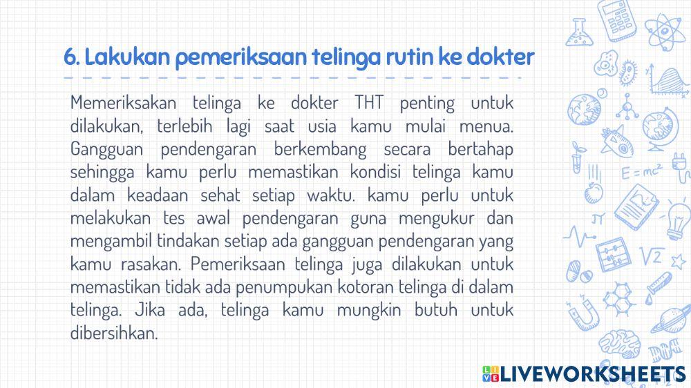 Materi Tema 4 Subtema 2 - Telinga Bag. 2