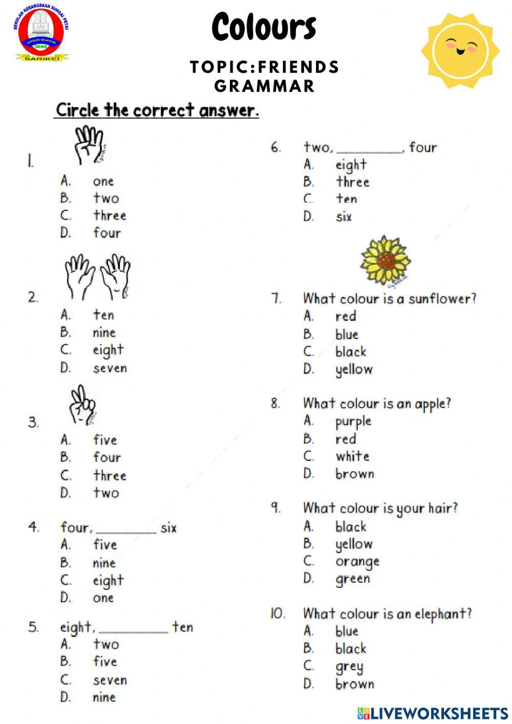 Quiz Time Superminds Year 1 (Friends)
