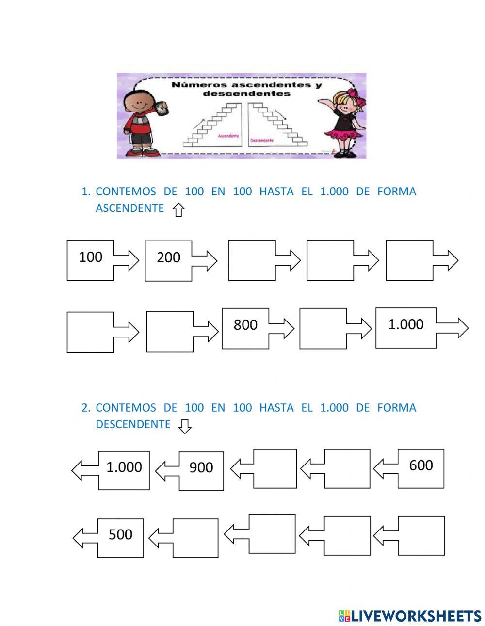 Números hasta el 1.000