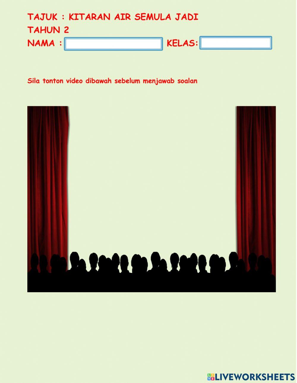 Sains tahun  2 - kitaran air semula jadi