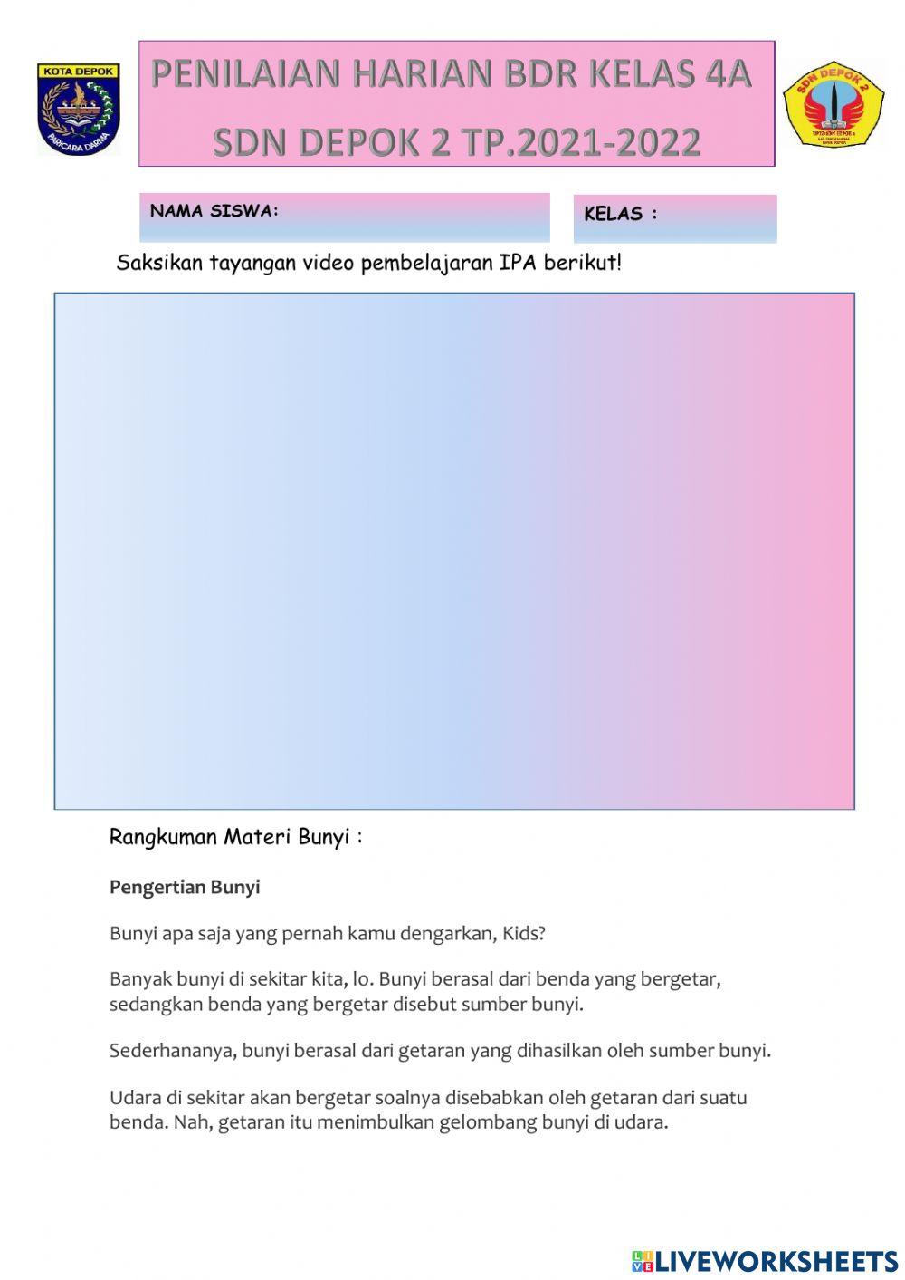 Hemi ipa tema 1 bunyi