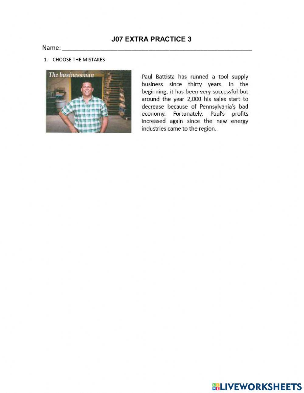 J07 Extra Practice 3