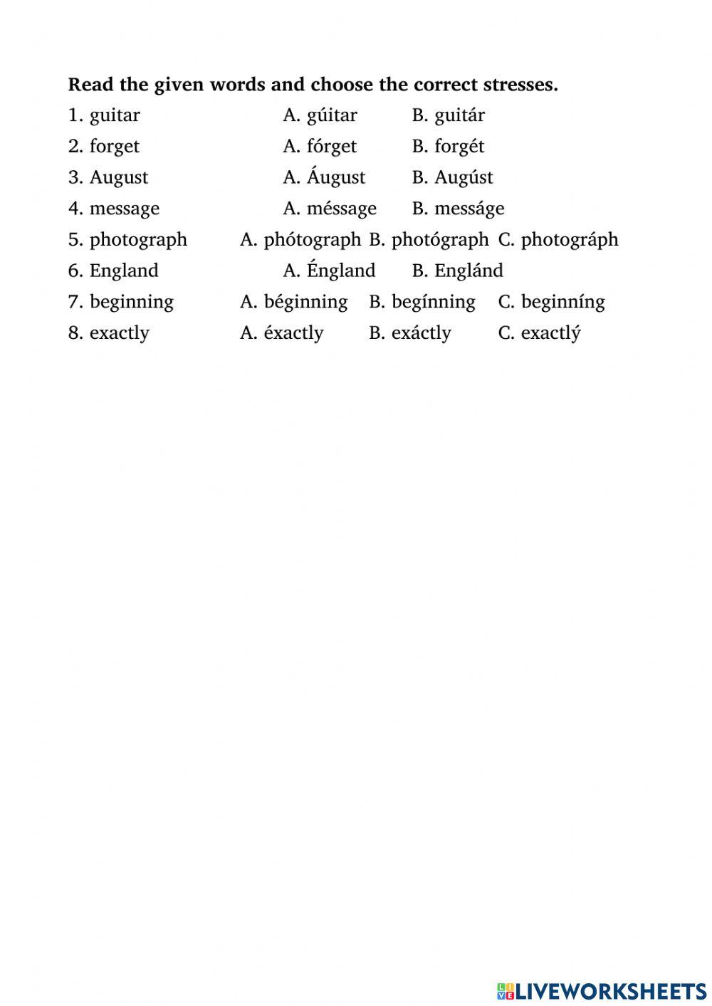 Pronunciation Pairs Unit 27