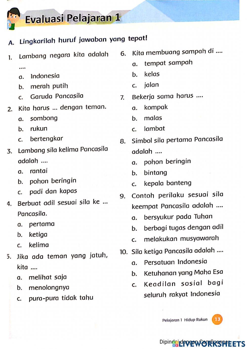 Evaluasi 1