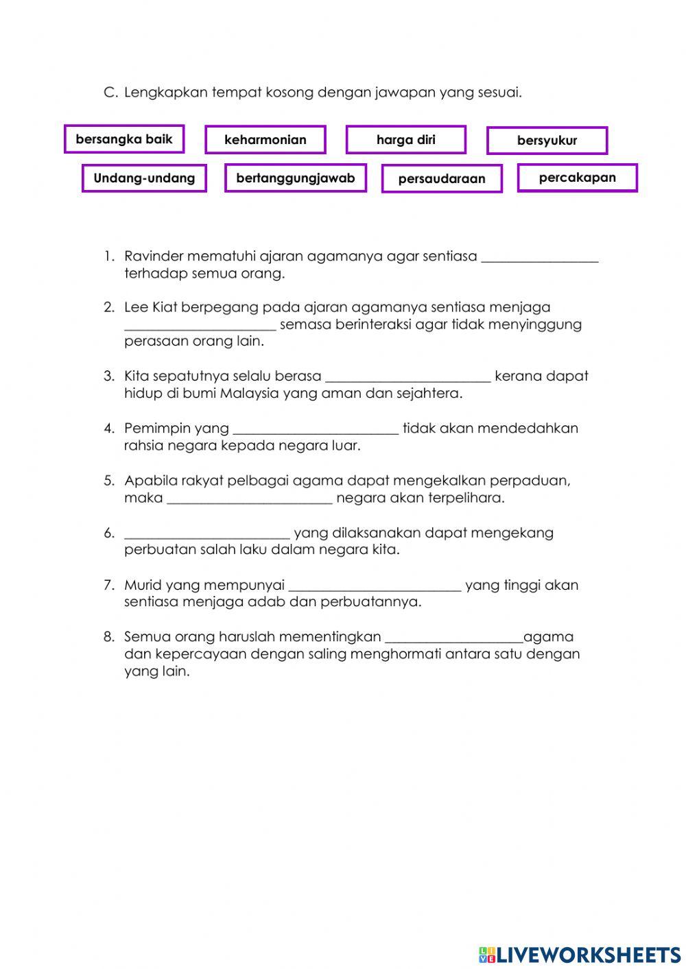 Kepercayaan Kepada Tuhan