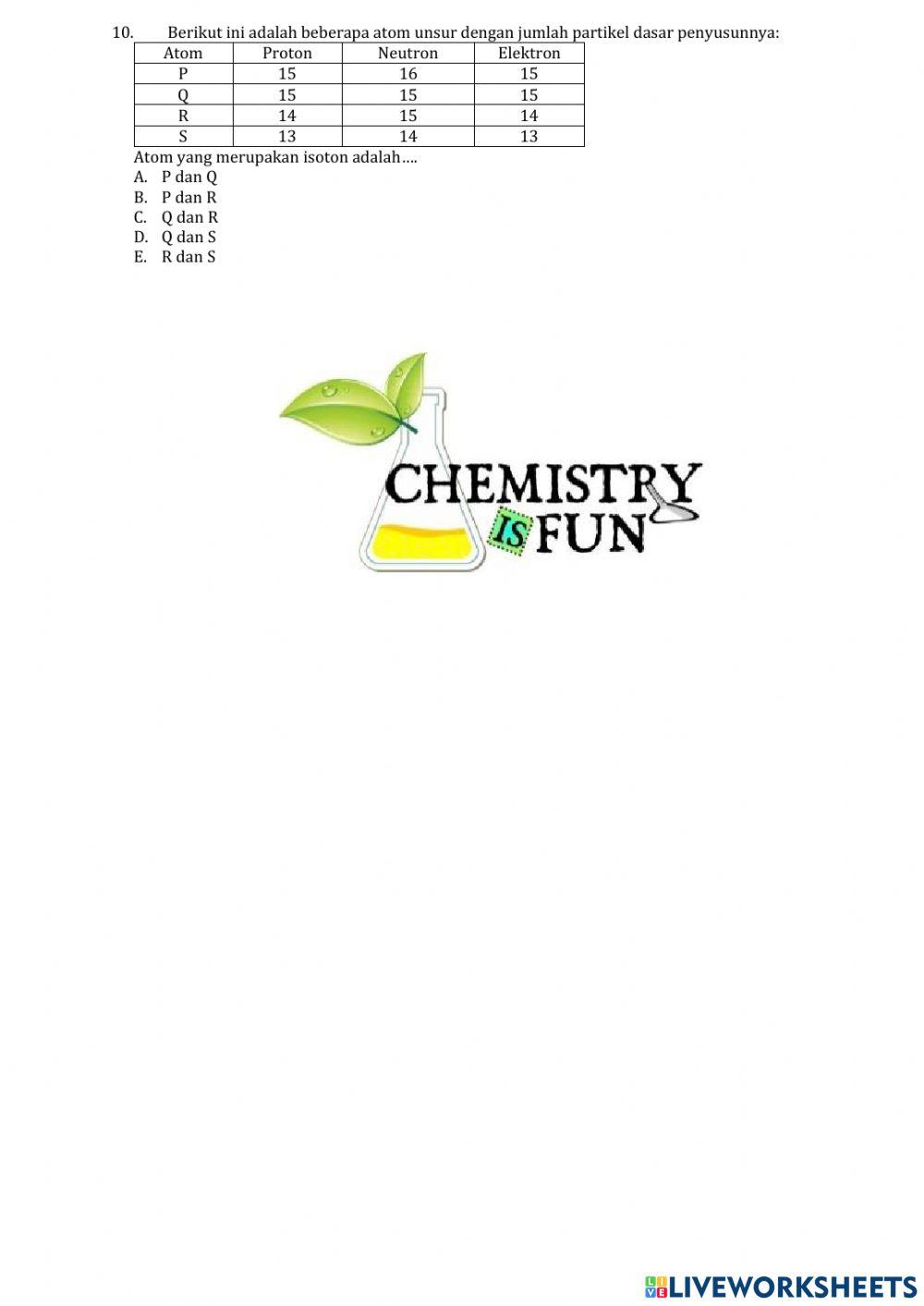 Latihan soal Interaktif