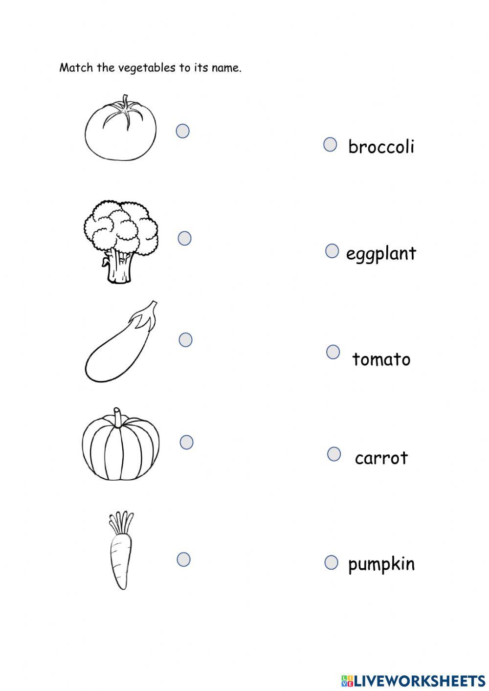 Types of Vegetables