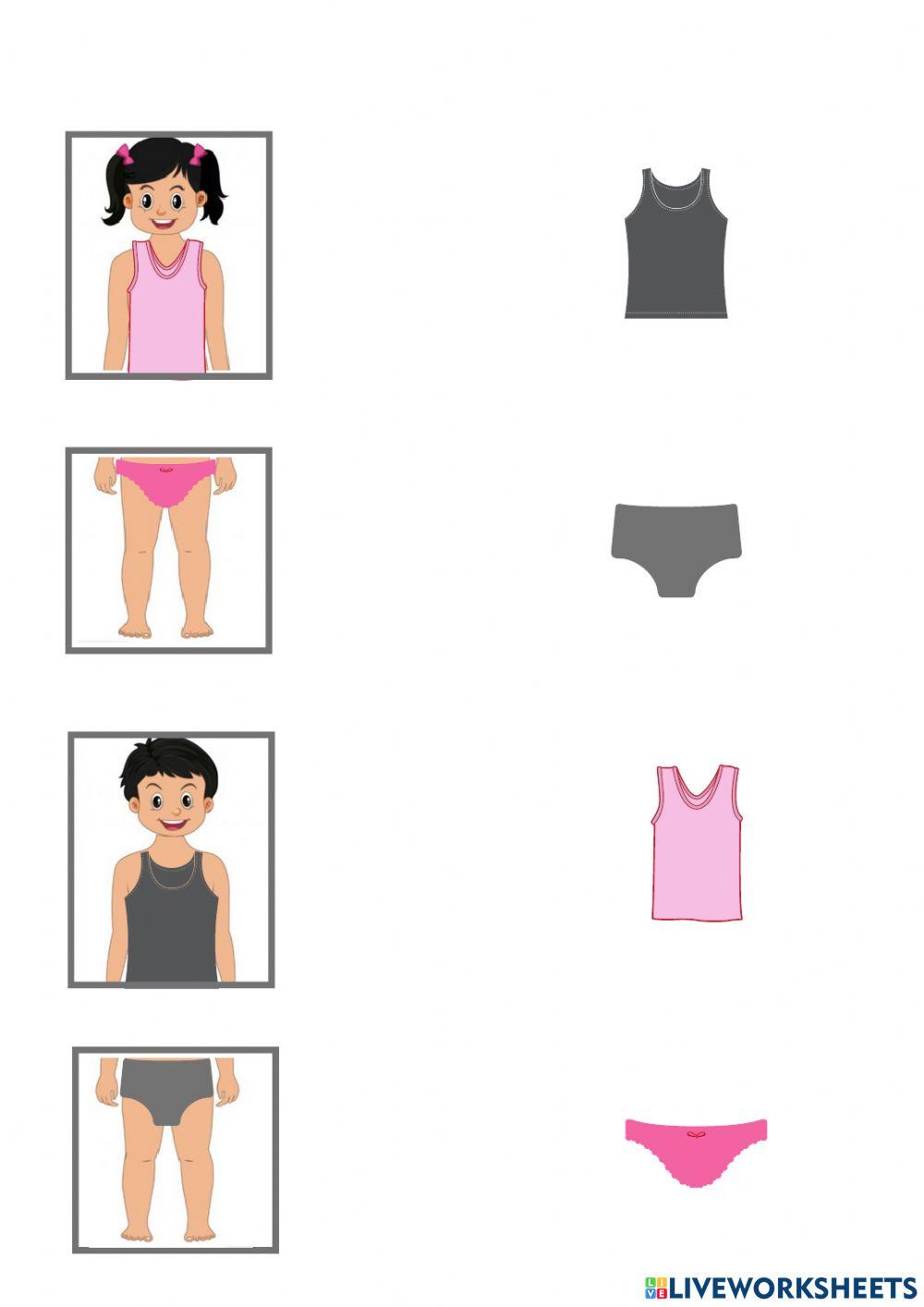 Pakaian Dalam Lelaki dan Perempuan