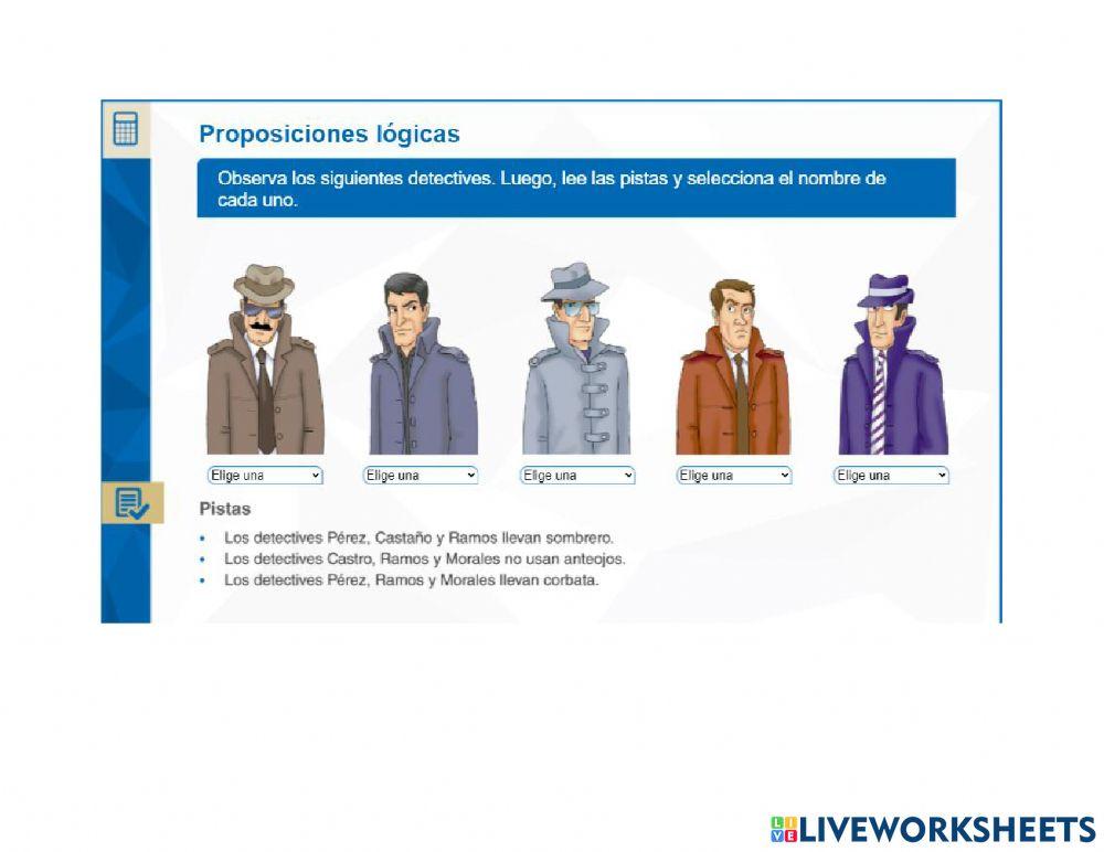 Proposiciones lógicas 2 Proposiciones lógicas 2