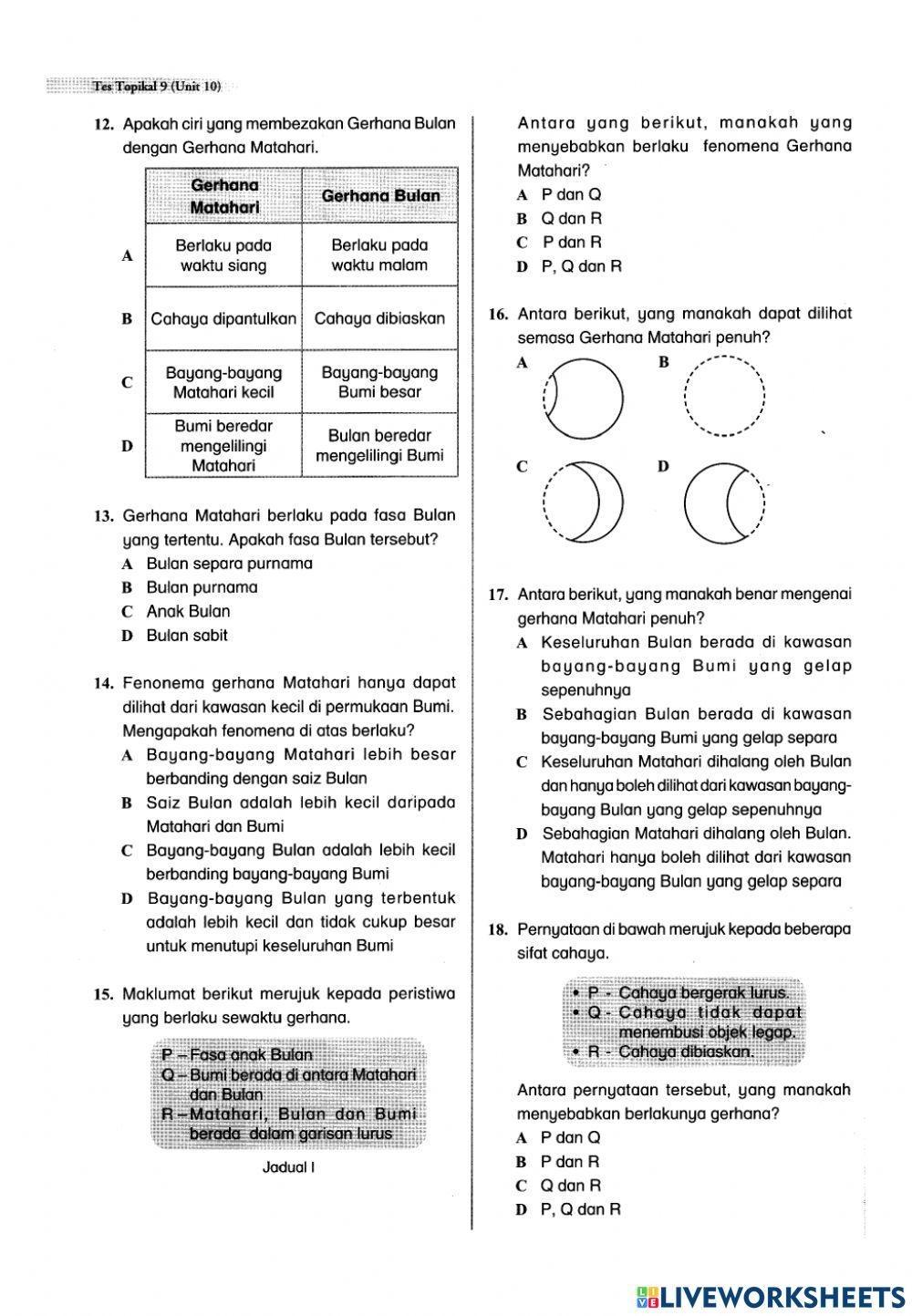 Latihan buku aktiiviti ceria
